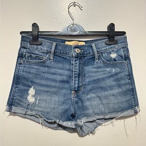 Hollister Light Blue Jean Shorts